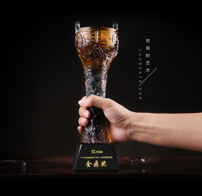 企业优质客户奖杯,企业优秀团队奖杯定做